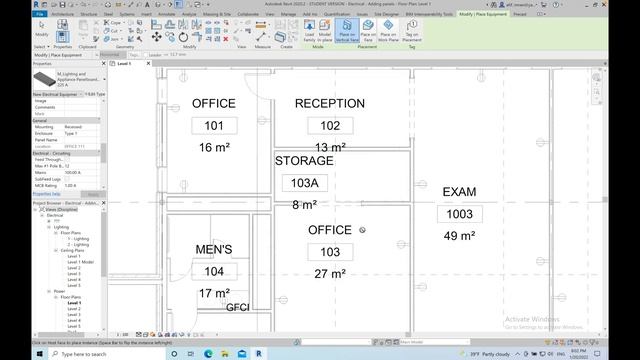 12- Adding panels / Revit MEP смотреть онлайн