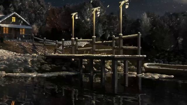 Blender Winterlandschaft - Blender environment real snow addon landscape Tutorial смотреть онлайн