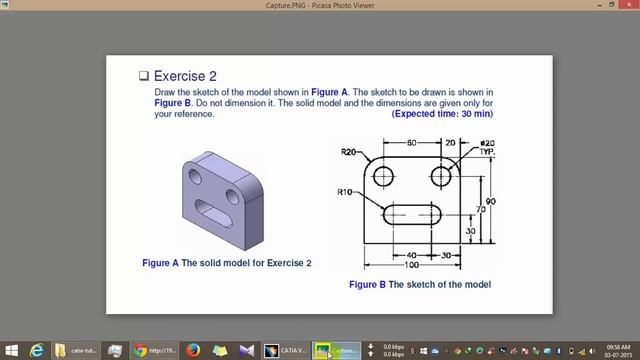 catia v5 tutorial [project 2] level: beginner смотреть онлайн