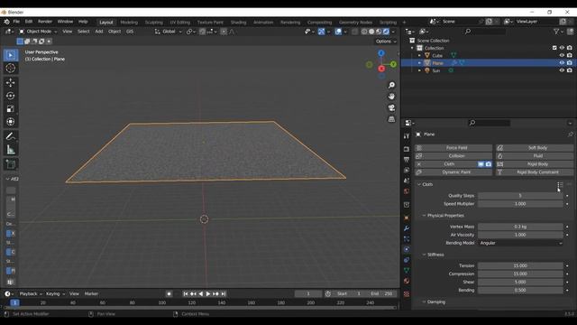 Blender 3.5 | Cloth Tutorial For Beginners | FxGraphix | #fxgraphix #blender #clothsimulation #clot смотреть онлайн