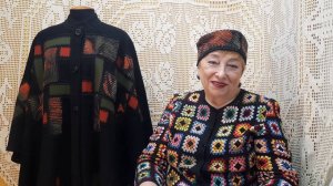 Пончо "Город". Мастер-класс по вязанию крючком от О. С. Литвиной.