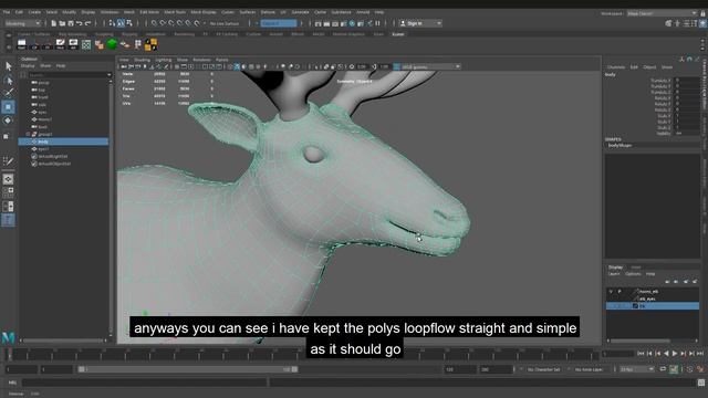 ELK Sculpting For Gaming In Zbrush - Part02 - Retopology and Projecting смотреть онлайн