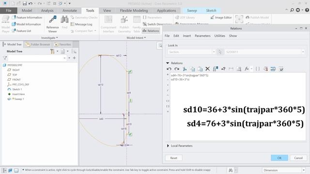 PTC Creo Parametric Apple exercise #8 смотреть онлайн