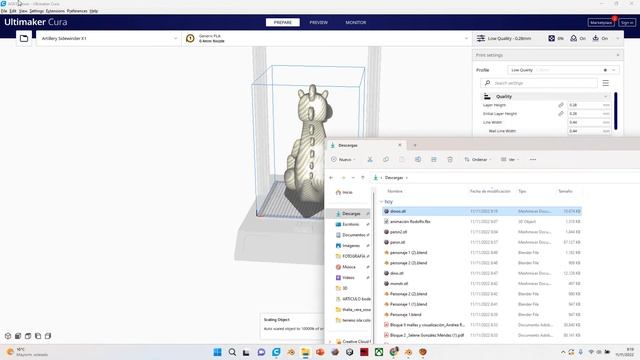 Preparar archivo Blender para impresión 3D смотреть онлайн