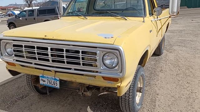 1974 Dodge W100 Pickup at The Rust Doctor - March 3, 2022 смотреть онлайн