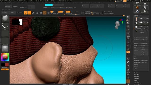 3DCuteApe. Zbrush NFT Design. Ape Hat design. Fibermesh . смотреть онлайн