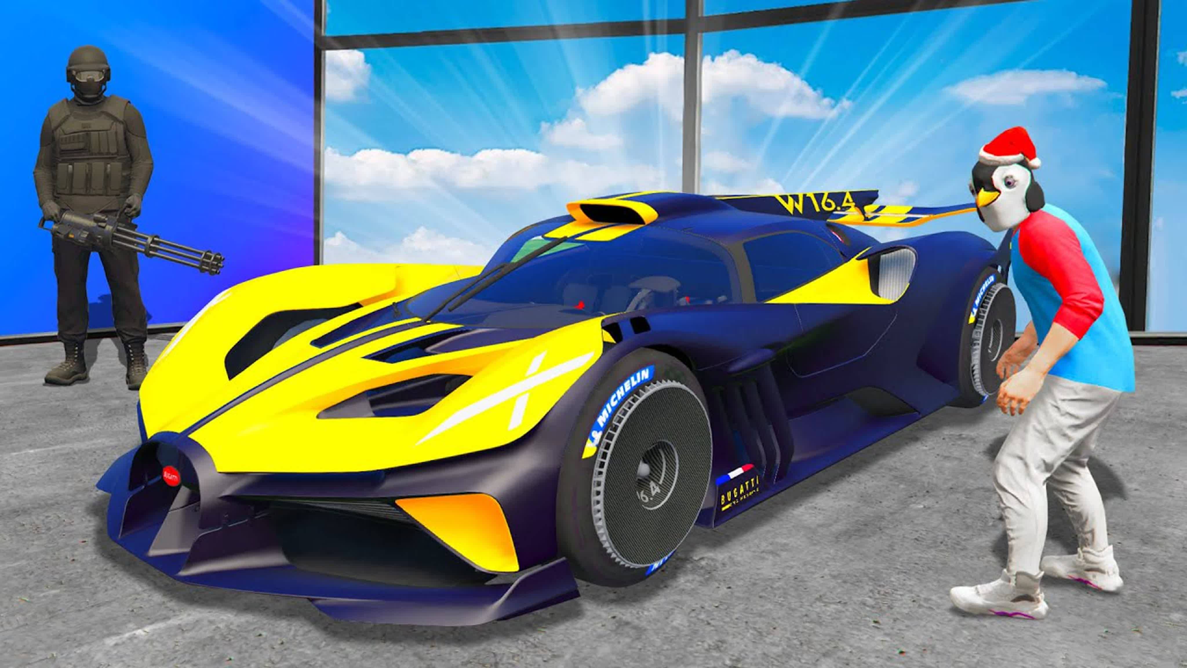 Как далеко тачка сможет проехать по лежачим полицейским в гта 5 ? - эксперимент в gta 5 смотреть онлайн