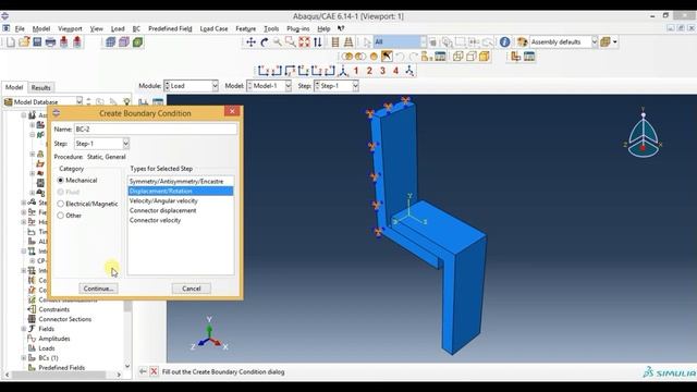 Abaqus Tutorial Videos - Sliding Contact and Normal Contact Analysis of Soild Parts in Abaqus 6.14 смотреть онлайн