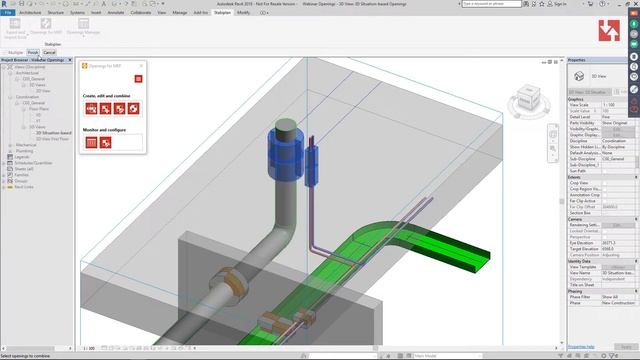 Openings for MEP - The easy way to combine MEP openings in Revit смотреть онлайн
