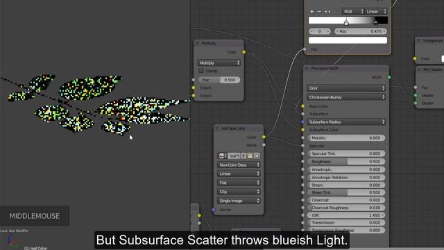 Create Realistic Tree Leaves in Blender With Subsurface Scattering (no Voice) смотреть онлайн