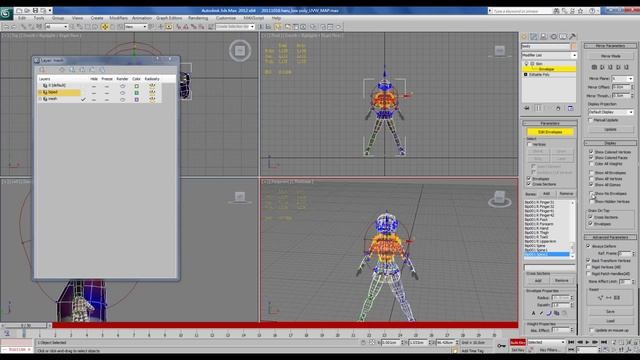 3Ds max skin tutorial смотреть онлайн
