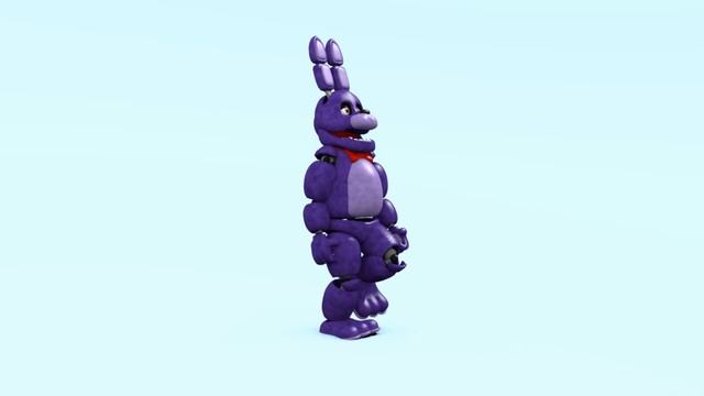 Blender - Walking Bonnie Test смотреть онлайн