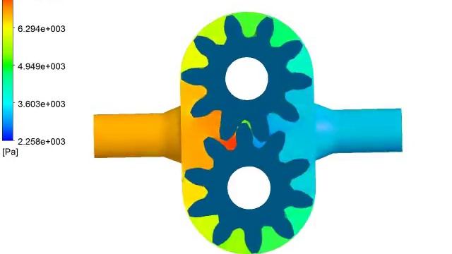 External Gear Pump Simulation using ANSYS CFX смотреть онлайн