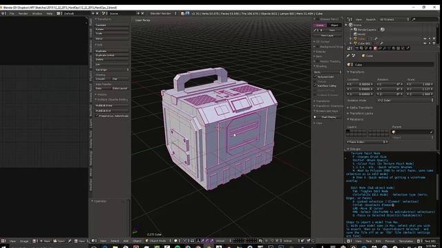 Blender HardOps to Zbrush and Keyshot Tutorial смотреть онлайн