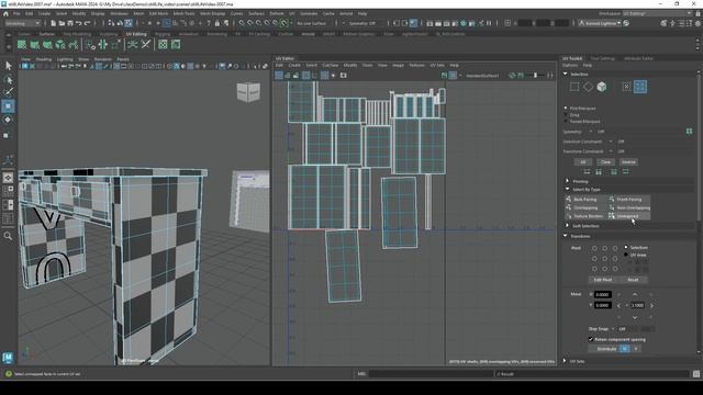 16 Maya UV Tools смотреть онлайн