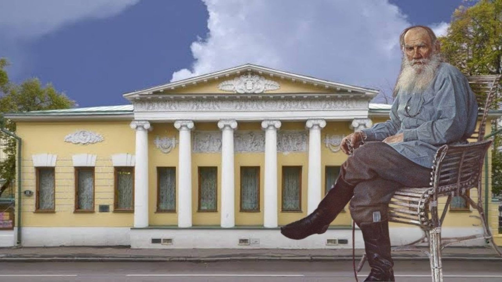 ЛИТЕРАТУРНАЯ ИКОНА! / МЫ В МУЗЕЕ ЛЬВА ТОЛСТОГО! #россия #москва #литература #толстой #левтолстой