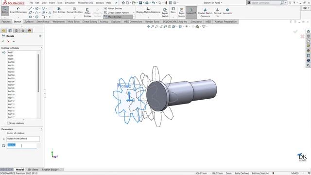 How To Make ''Gear'' In SolidWorks. Exercise No - 19 смотреть онлайн