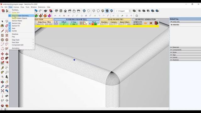 This Is The Correct Way To Use ROUND CORNER PLUGIN In SketchUp ! смотреть онлайн