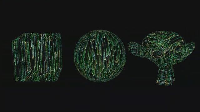 Matrix Rain Code shader for Blender смотреть онлайн