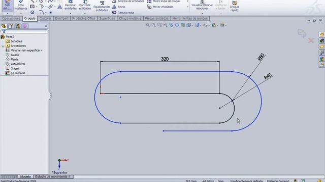 SOLIDWORKS 18 OPERACION BARRIDO смотреть онлайн