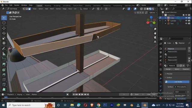 How to make a nave ship in blender 2.80 смотреть онлайн