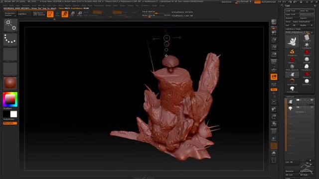 Zbrush Infected Tree смотреть онлайн