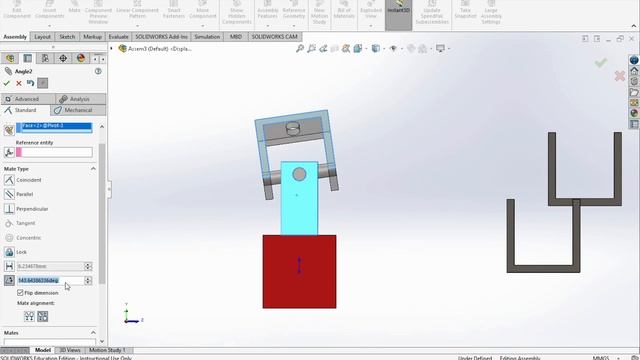 Assembly Modeling 1- SolidWorks смотреть онлайн