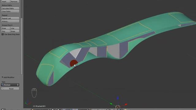 Blender Boolean Modifier Tutorial On High Geometry CAD-Like Quality Mesh 720p смотреть онлайн