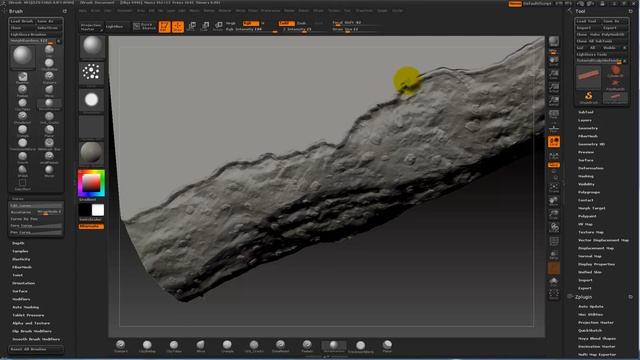 Broken Concrete For Cryengine 3 Tutorial - Highpoly modeling Part 3/4 смотреть онлайн