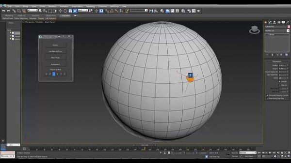 Placement Tools, 3ds Max 2015, Select and Place Tool...