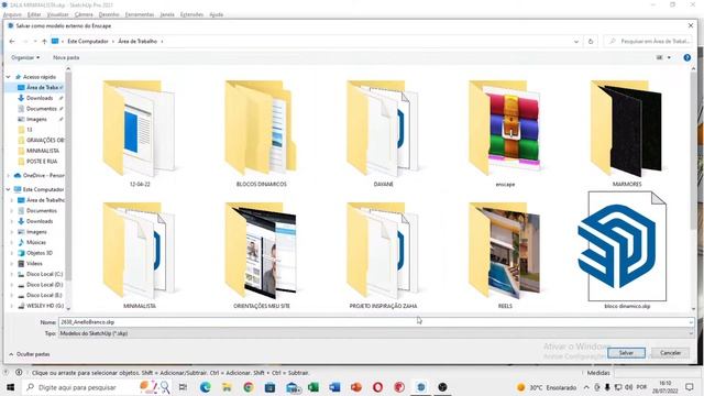 Como transformar blocos do Sketchup Em proxy - ENSCAPE смотреть онлайн