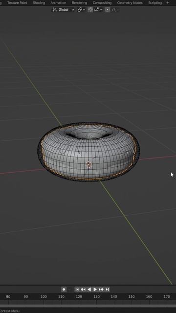 soft body simulation in blender tutorial #shorts #blender #3d #tutorial #donuts смотреть онлайн