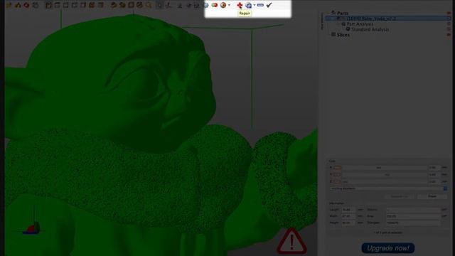 Netfabb Basics Part 1: Analysis and Mesh Repair смотреть онлайн