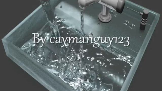 most best water ANIMATION !!! Blender Fluid Simulation : Using 2 Fluid with real Water !!! смотреть онлайн