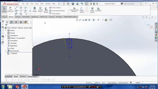 SPUR GEAR IN SOLIDWORKS 2016 смотреть онлайн