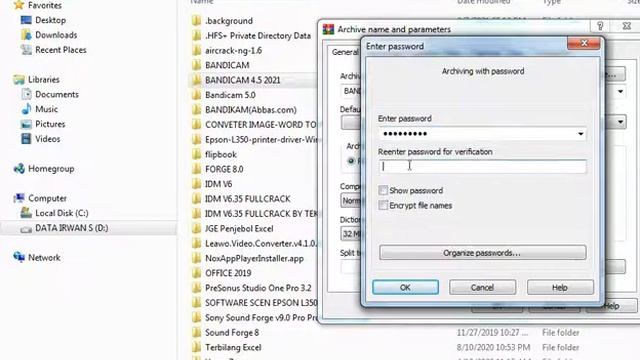 cara membuat pasword file winrar lewat laptop| gi-putv, giputv смотреть онлайн