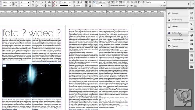Jak dodać film w InDesign CS5.5 ? / How to add a video to InDesign CS5.5 ? смотреть онлайн