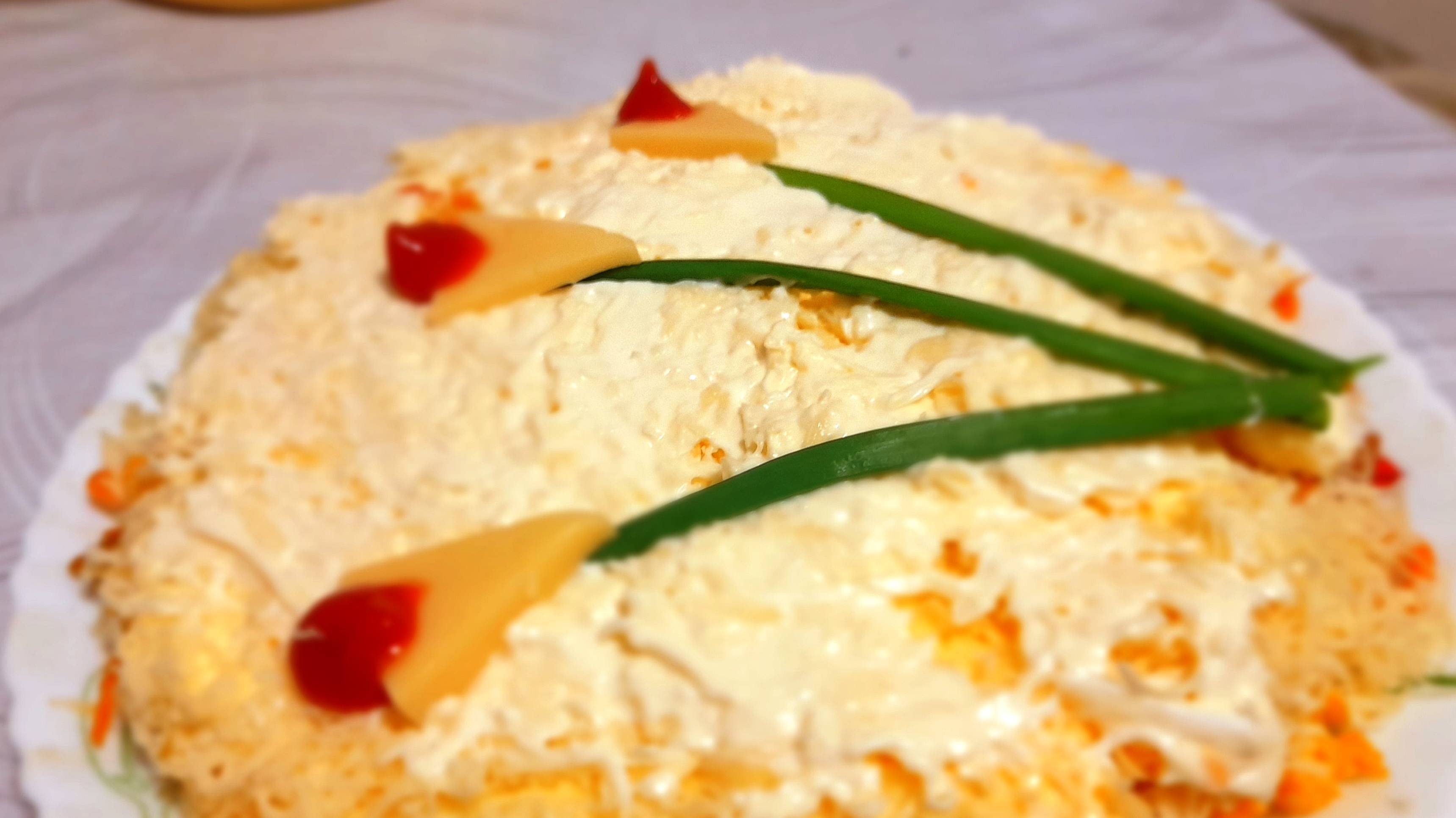 Салат "Три цветка" смотреть онлайн