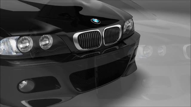 Animacja prezentująca samochody BMW serii 3 M Power (M3) 3ds Max смотреть онлайн
