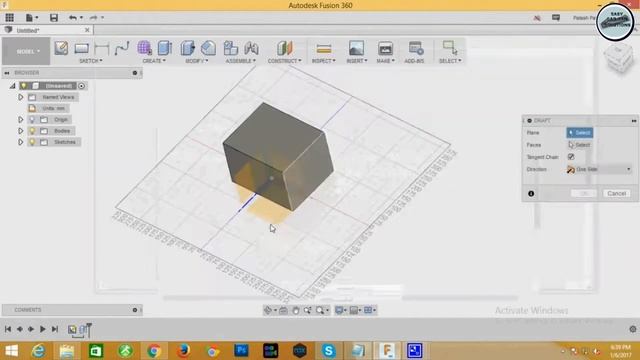 Fusion 360 | Draft Feature in Fusion 360 #exercise 13 смотреть онлайн