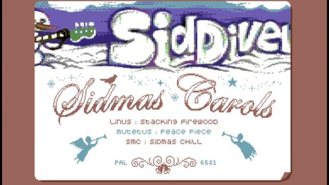 C64 Music Collection: Sidmas Carols by sidDivers! 24 December 2022 ! смотреть онлайн