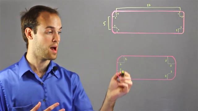 How to Change the Corner Radius of Part of a Rectangle : Math Help смотреть онлайн