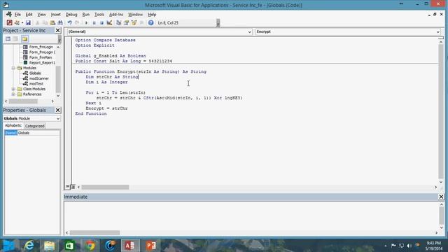 60. Hashing Passwords (Programming In Access 2013) смотреть онлайн