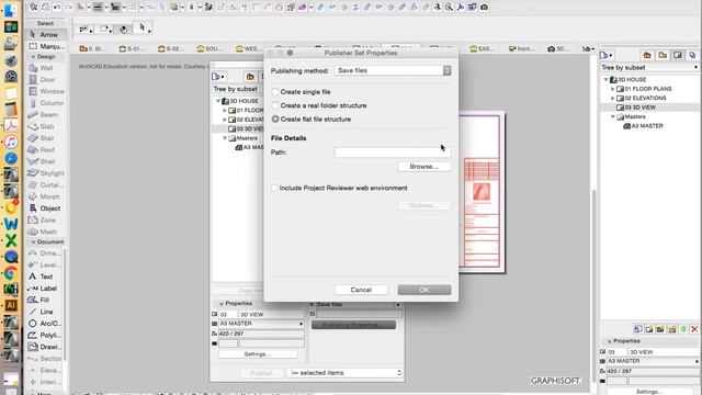 ARCHICAD - LAYOUTS - PUBLISHING