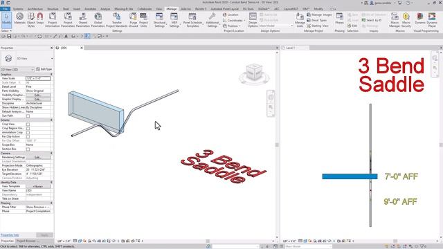 Revit Electrical: Modeling and Editing Conduit Bends Fast and Efficiently in 2D views смотреть онлайн