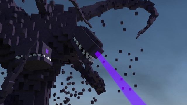 Wither Storm animation video made with Blender смотреть онлайн