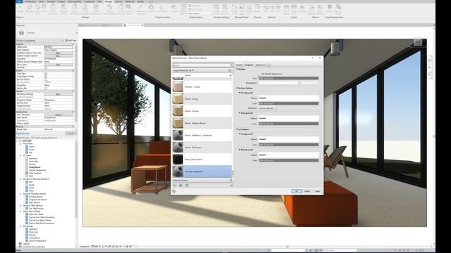MATERIALS #01 - CREATE NEW CUSTOM MATERIAL - 1 MINUTE REVIT TIPS смотреть онлайн
