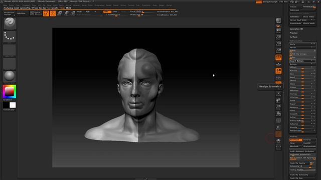 zbrush tutorial - masking смотреть онлайн