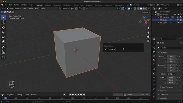 Blender Quick Tip: Rename Objects with Hotkeys смотреть онлайн