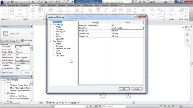 Learning Autodesk Revit MEP | 073 Mechanical Settings Ducts смотреть онлайн